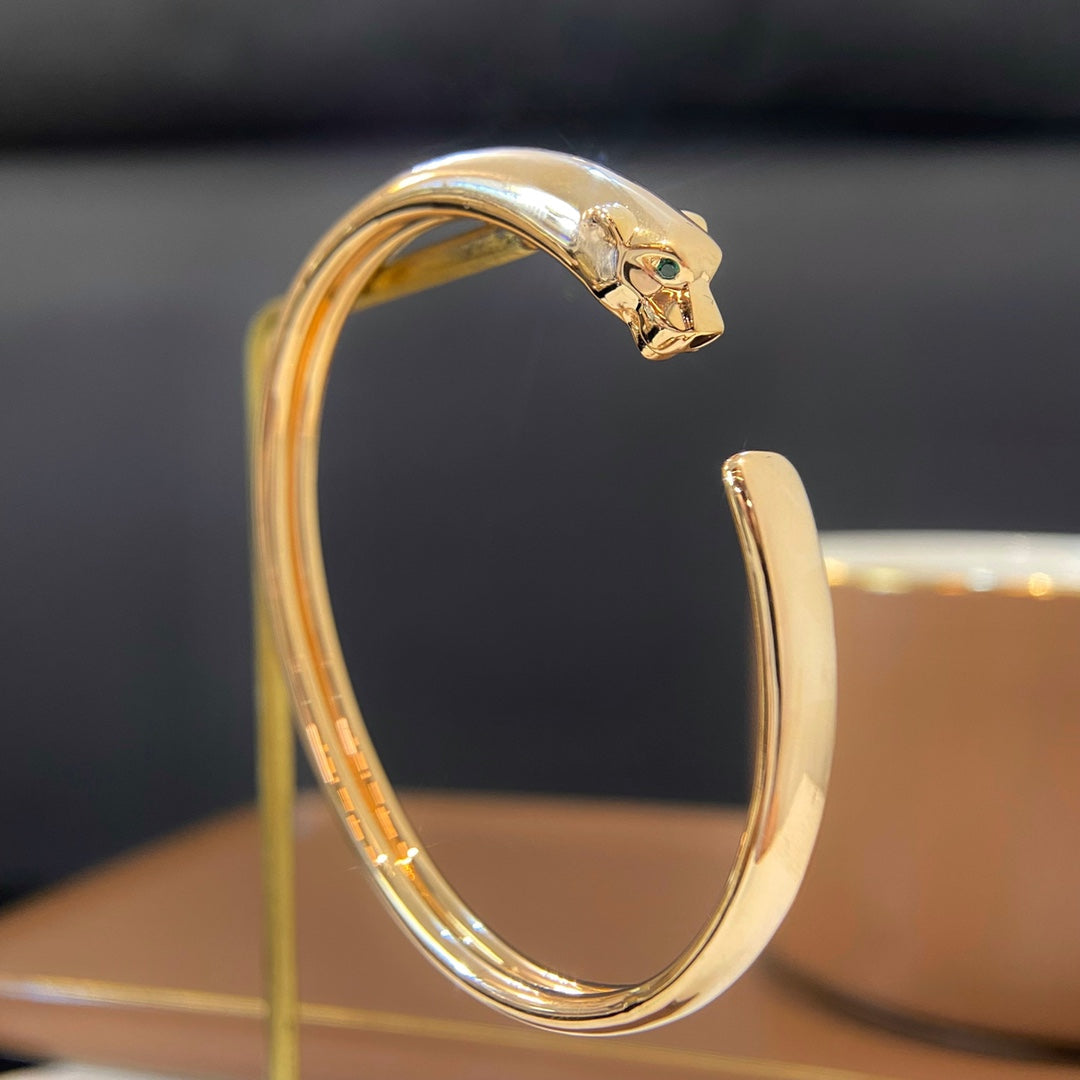 CARTIER PANTHERE GOLD OPEN BRACELET