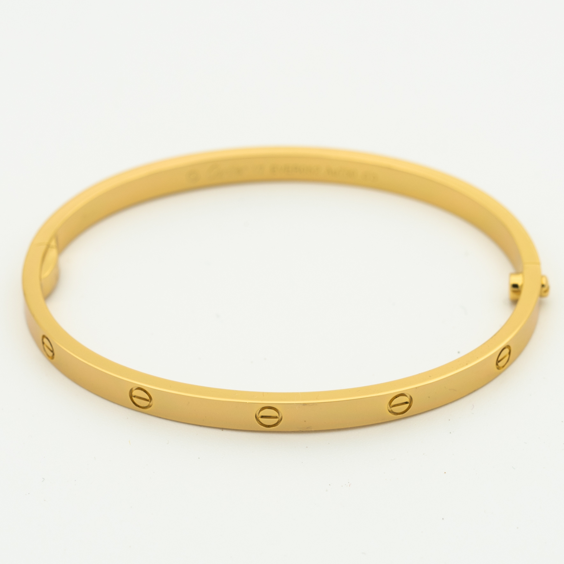 CARTIER LOVE BRACELET 3.65MM