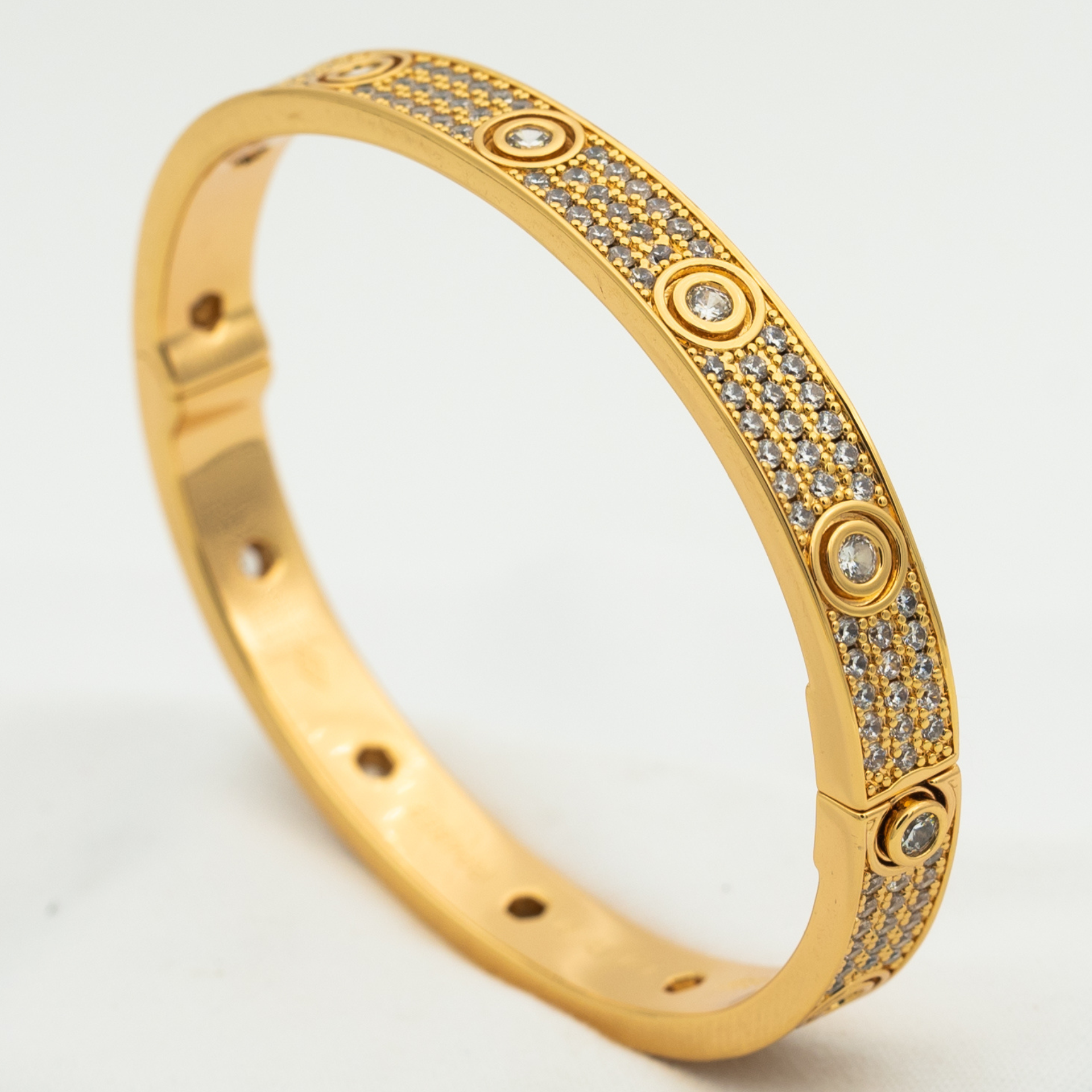 CARTIER LOVE BRACELET 6.1MM FULL DIAMOND