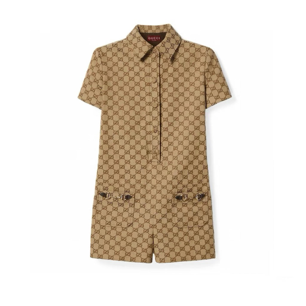 Gucci Brown Jumpsuit
