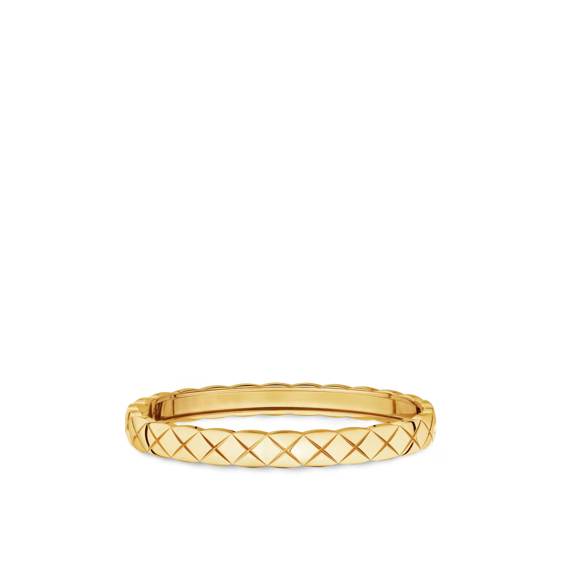 Chanel Coco Crush Bracelet Quilted Motif