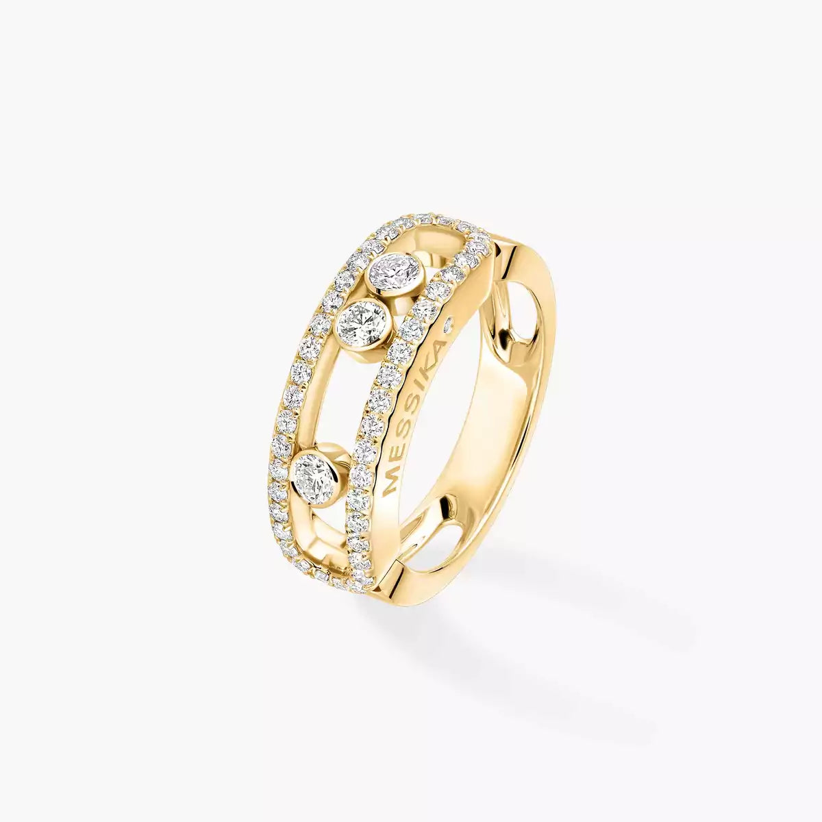 Messika Move Classique Pavé Diamond Ring